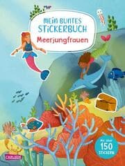 Cover von Mein buntes Stickerbuch: Meerjungfrauen