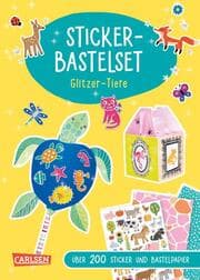 Cover von Sticker-Bastelset: Glitzer-Tiere