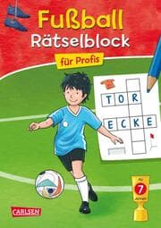 Cover von Fußball-Rätselblock für Profis