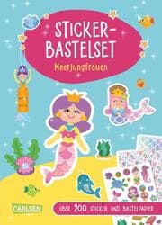 Cover von Sticker-Bastelset: Meerjungfrauen