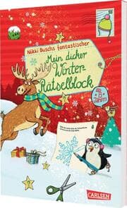 Cover von Nikki Buschs fantastischer - Mein dicker Winter-Rätselblock
