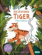 Cover von Der achtsame Tiger: Mein Malbuch