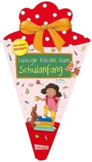 Cover von Lustige Rätsel zum Schulanfang - Schultüte rot