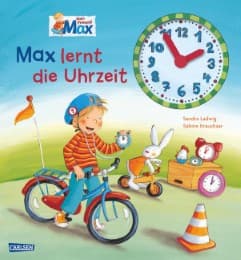 Cover von Max lernt die Uhrzeit