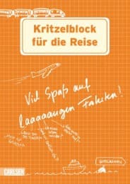 Cover von Kritzelblock für die Reise