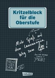 Cover von Kritzelblock für die Oberstufe