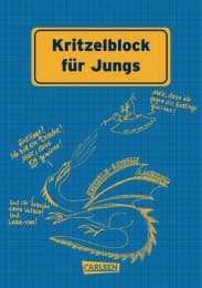 Cover von Kritzelblock für Jungs