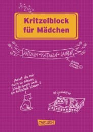 Cover von Kritzelblock für Mädchen