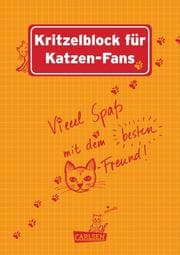 Cover von Kritzelblock für Katzen-Fans