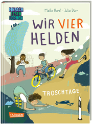 Cover von Wir vier Helden: Froschtage