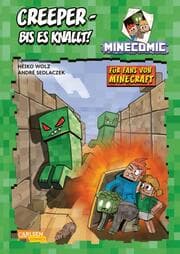 Cover von Creeper - bis es knallt! Für Fans von Minecraft