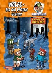 Cover von Wölfe - bis die Pfoten glühn! - Ein Comic für Fans von Minecraft