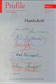 Cover von Profile 4, Handschrift