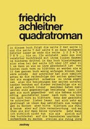 Cover von quadratroman