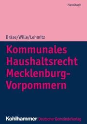 Cover von Kommunales Haushaltsrecht Mecklenburg-Vorpommern