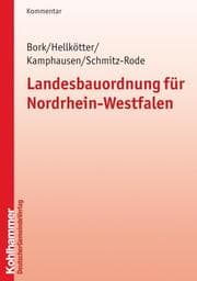 Cover von Landesbauordnung für Nordrhein-Westfalen