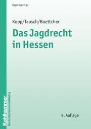 Cover von Das Jagdrecht im Lande Hessen