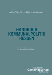 Cover von Handbuch Kommunalpolitik Hessen