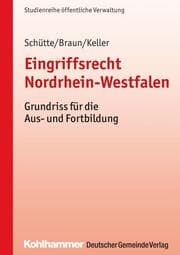 Cover von Eingriffsrecht Nordrhein-Westfalen