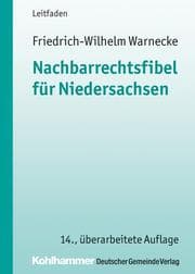 Cover von Nachbarrechtsfibel für Niedersachsen