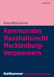 Cover von Kommunales Haushaltsrecht Mecklenburg-Vorpommern