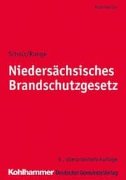 Cover von Niedersächsisches Brandschutzgesetz