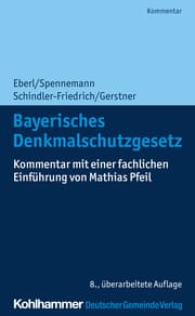 Cover von Bayerisches Denkmalschutzgesetz