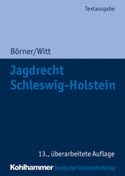 Cover von Jagdrecht Schleswig-Holstein