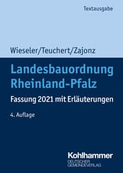Cover von Landesbauordnung Rheinland-Pfalz