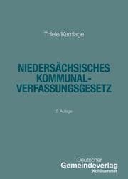 Cover von Niedersächsisches Kommunalverfassungsgesetz
