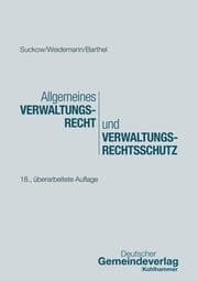 Cover von Allgemeines Verwaltungsrecht und Verwaltungsrechtsschutz