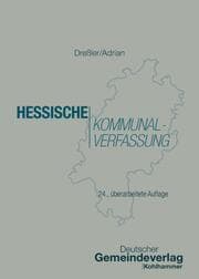 Cover von Hessische Kommunalverfassung