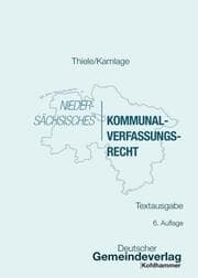 Cover von Niedersächsisches Kommunalverfassungsgesetz