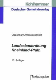 Cover von Landesbauordnung Rheinland-Pfalz