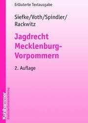 Cover von Jagdrecht Mecklenburg-Vorpommern