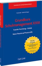 Cover von Grundkurs Schulmanagement XXIII Transfer