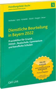 Cover von Dienstliche Beurteilung in Bayern 2022