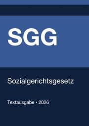 Cover von SGG - Sozialgerichtsgesetz (Deutschland) 2026