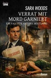 Cover von Verrat mit Mord garniert - Ein Fall für Antony Maitland