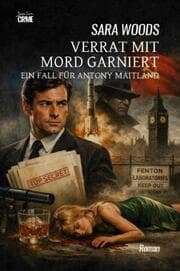 Cover von Verrat mit Mord garniert - Ein Fall für Antony Maitland