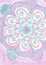 Cover von Tagebuch, Notizbuch DIN A5 mit dem Mandala: Sie sind schön!