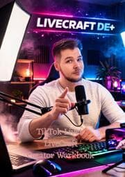 Cover von TikTok Live! LiveCraft Creator Workbook