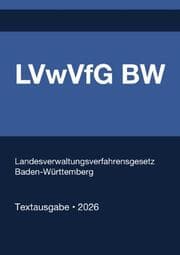 Cover von LVwVfG BW - Landesverwaltungsverfahrensgesetz Baden-Württemberg 2026