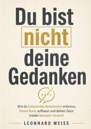 Cover von Du bist nicht deine Gedanken