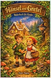 Cover von Hänsel und Gretel - Bilderbuch für Kinder