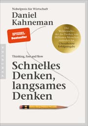 Cover von Schnelles Denken, langsames Denken