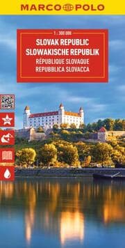 Cover von MARCO POLO Reisekarte Slowakische Republik 1:300.000