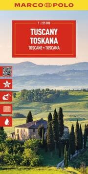 Cover von MARCO POLO Reisekarte Italien 07 Toskana 1:225.000