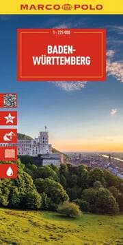 Cover von MARCO POLO Reisekarte Deutschland 11 Baden-Württemberg 1:225.000