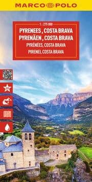 Cover von MARCO POLO Reisekarte Pyrenäen, Costa Brava 1:275.000